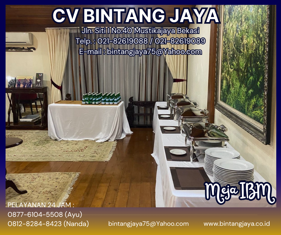 SEWA TIGA MEJA BERBEDA TERMURAH JAKARTA