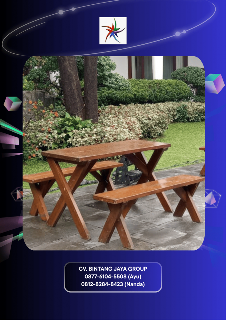 Rental Meja Kursi Taman Extra Siap Kirim Jakarta