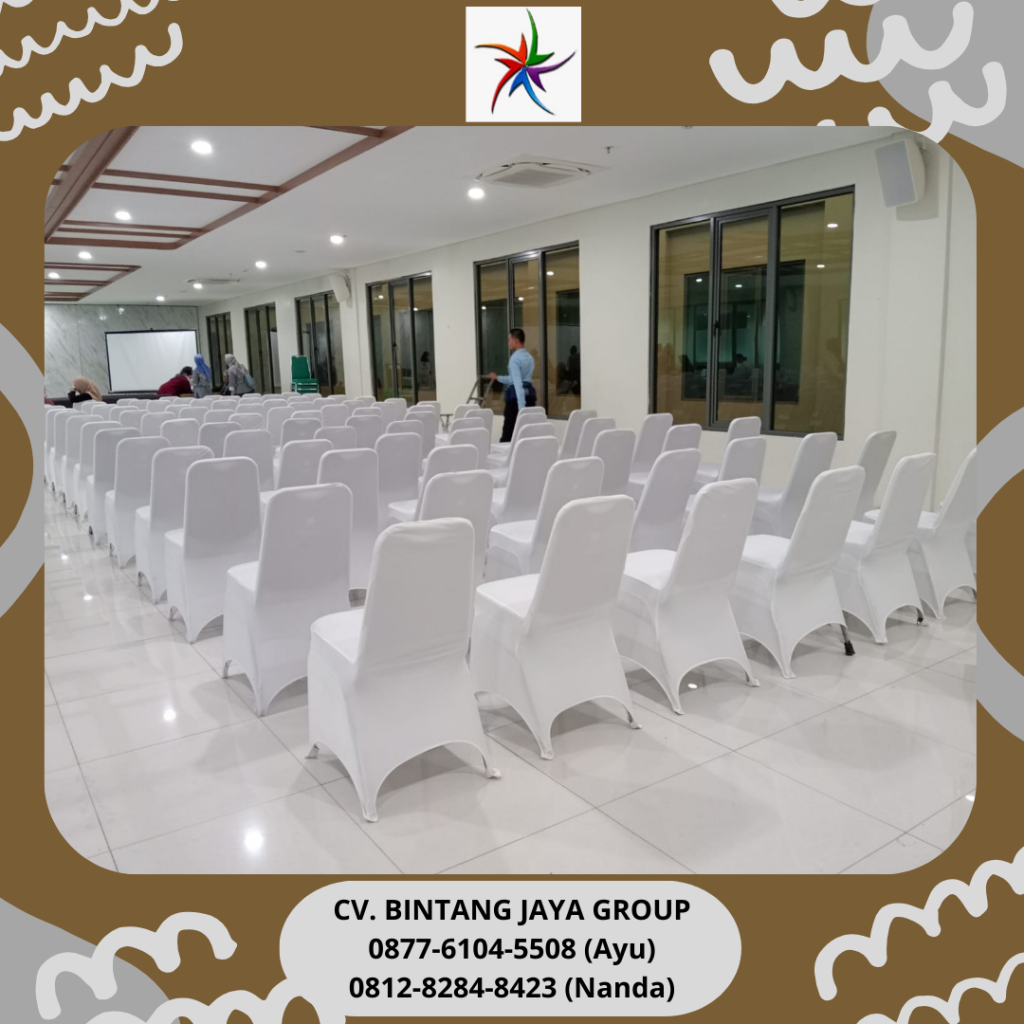 Sewa Kursi Event Stok Ribuan Lengkap Aneka Warna Cover Jakarta