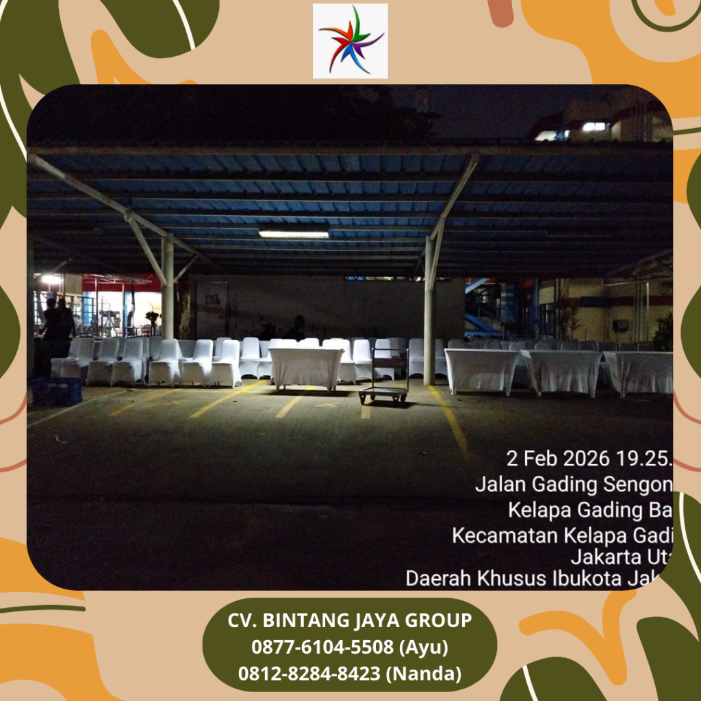 Sewa Tenda Plafon,Meja,Kursi Futura Kelapa Gading Jakarta