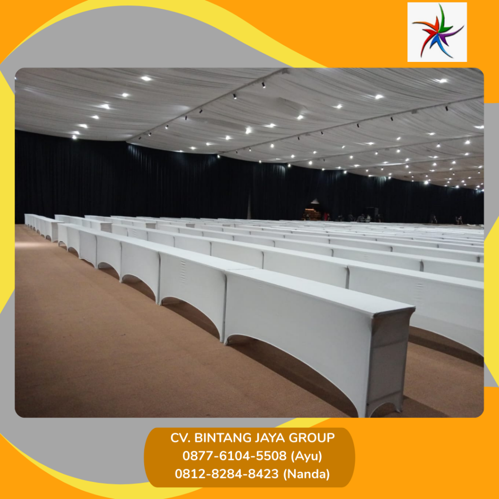 Sewa Tiang Bendera Stainless,Tirai Hitam,Meja Ibm Jakarta