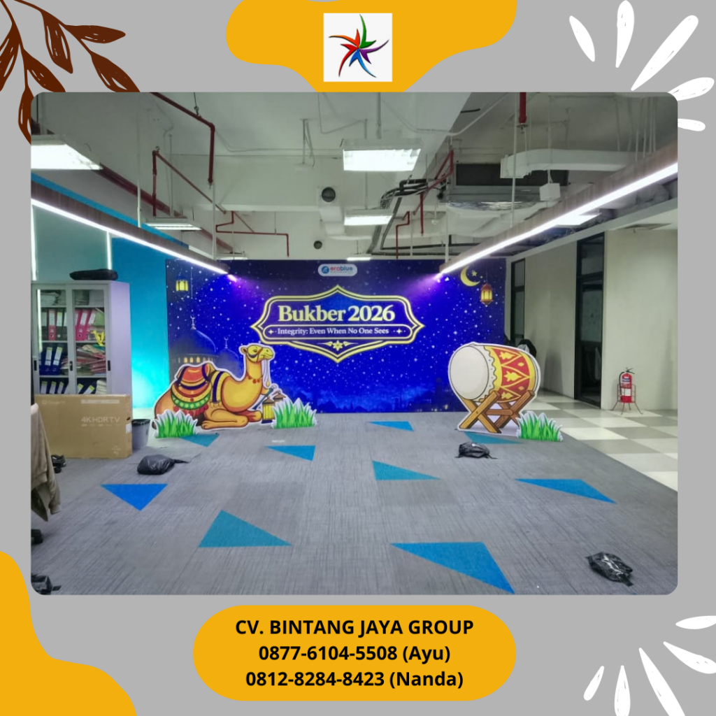 Sewa Backdrop Photobooth Event Menara Citicon Palmerah Jakarta Barat