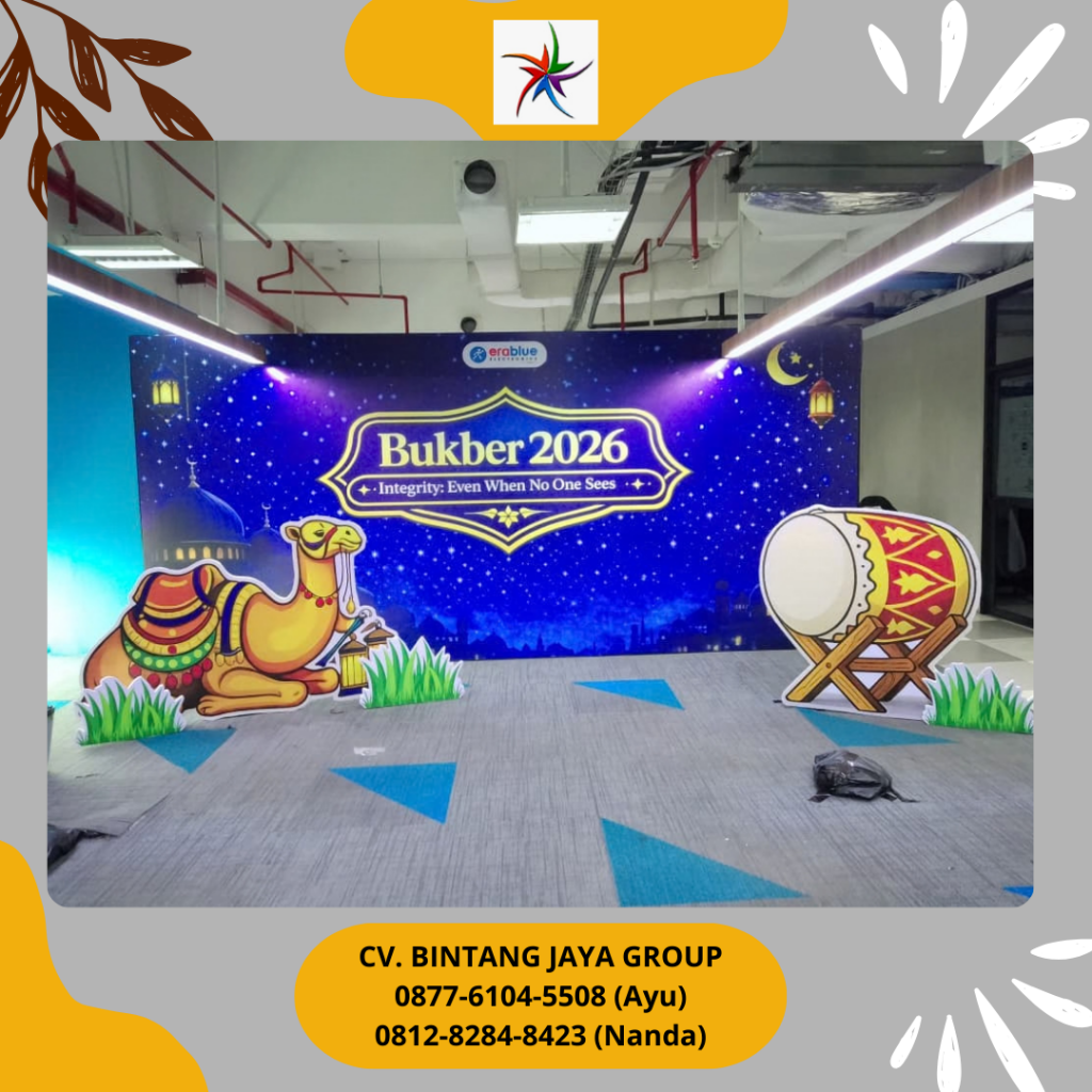 Sewa Backdrop Photobooth Event Menara Citicon Palmerah Jakarta Barat