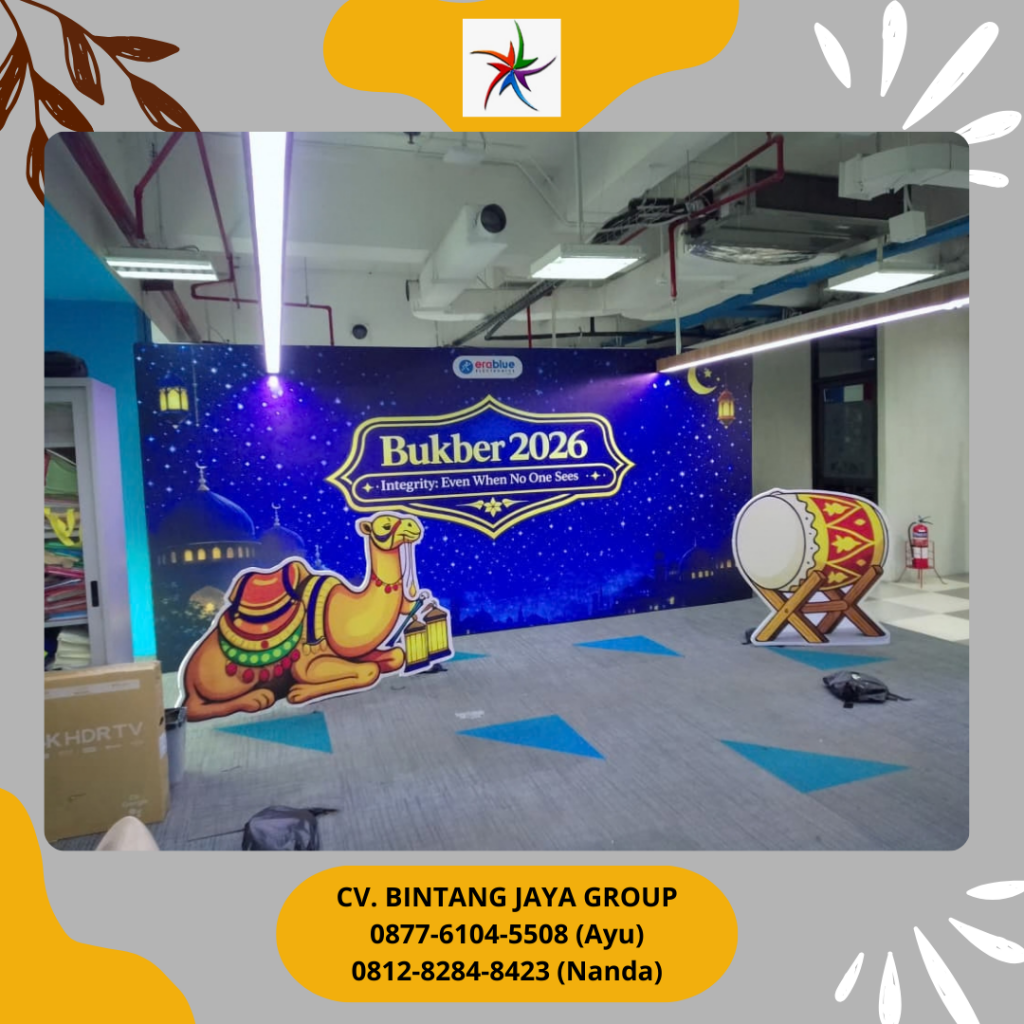 Sewa Backdrop Photobooth Event Menara Citicon Palmerah Jakarta Barat