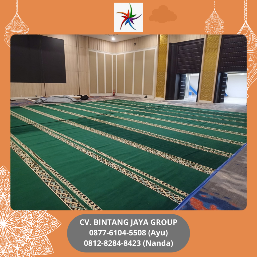 Sewa Karpet Dan Sajadah Hijau Bersih Jakarta Selatan