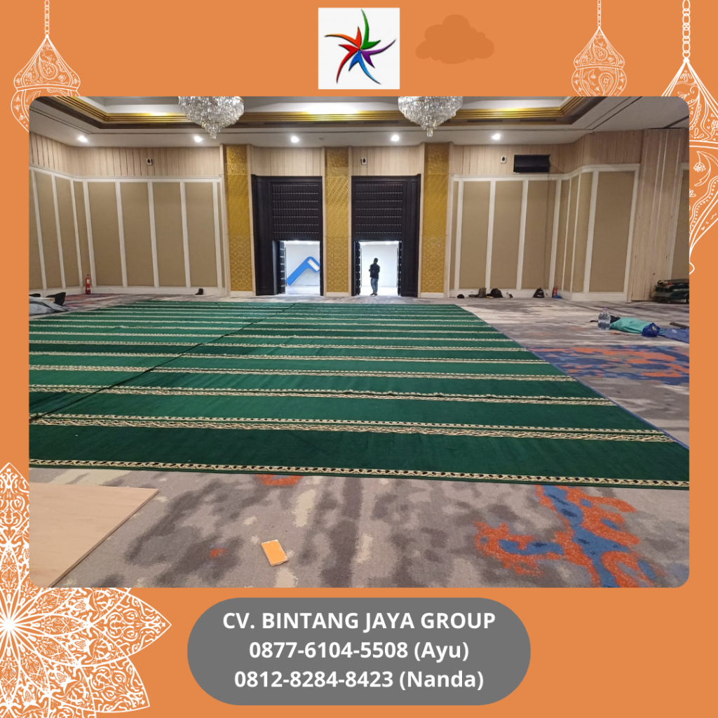 Sewa Karpet Dan Sajadah Hijau Bersih Jakarta Selatan