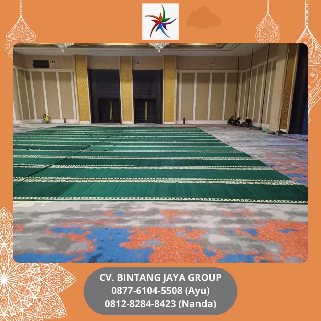 Sewa Karpet Dan Sajadah Hijau Bersih Jakarta Selatan