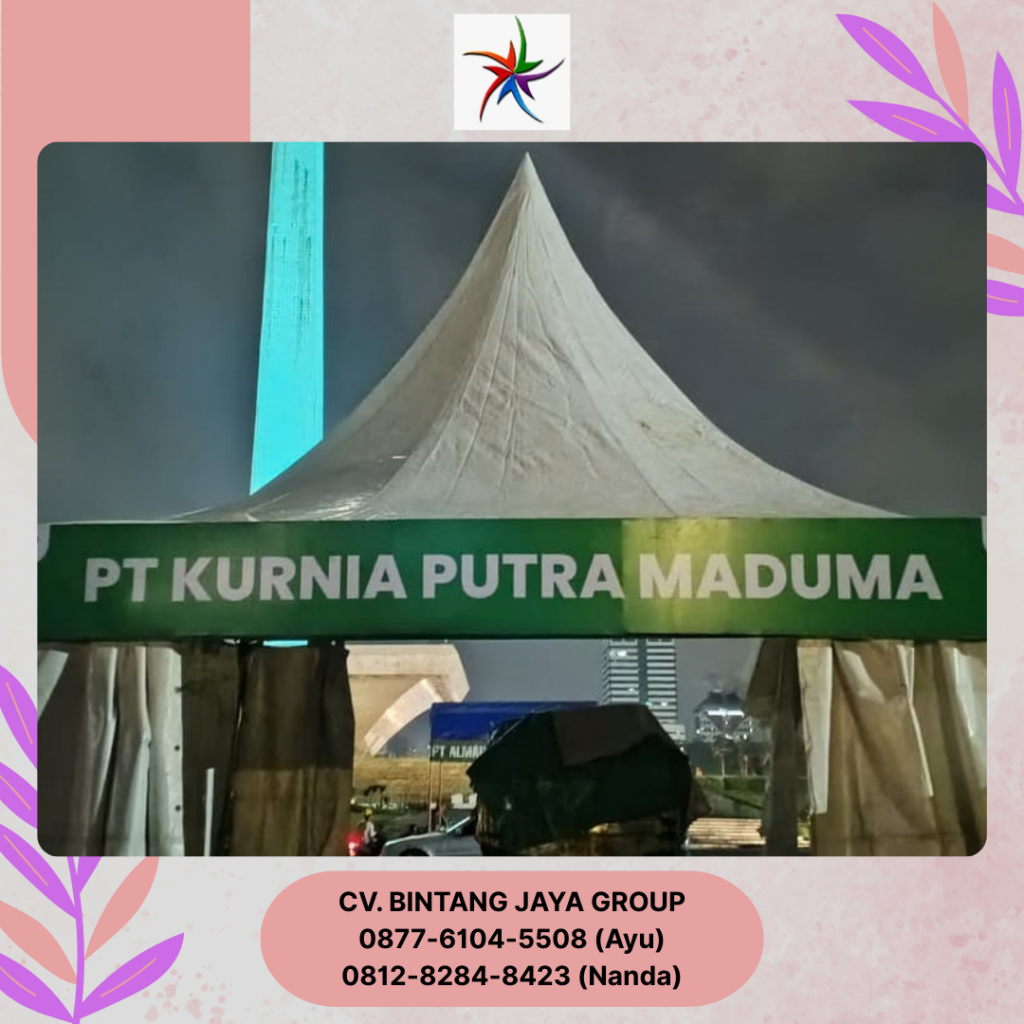 Sewa Tenda Sarnafil Event Monas Jakarta Pusat