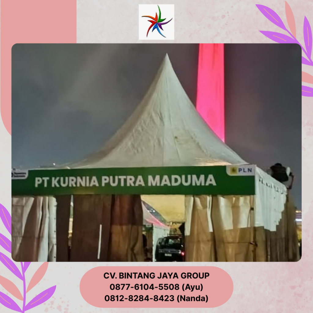 Sewa Tenda Sarnafil Event Monas Jakarta Pusat