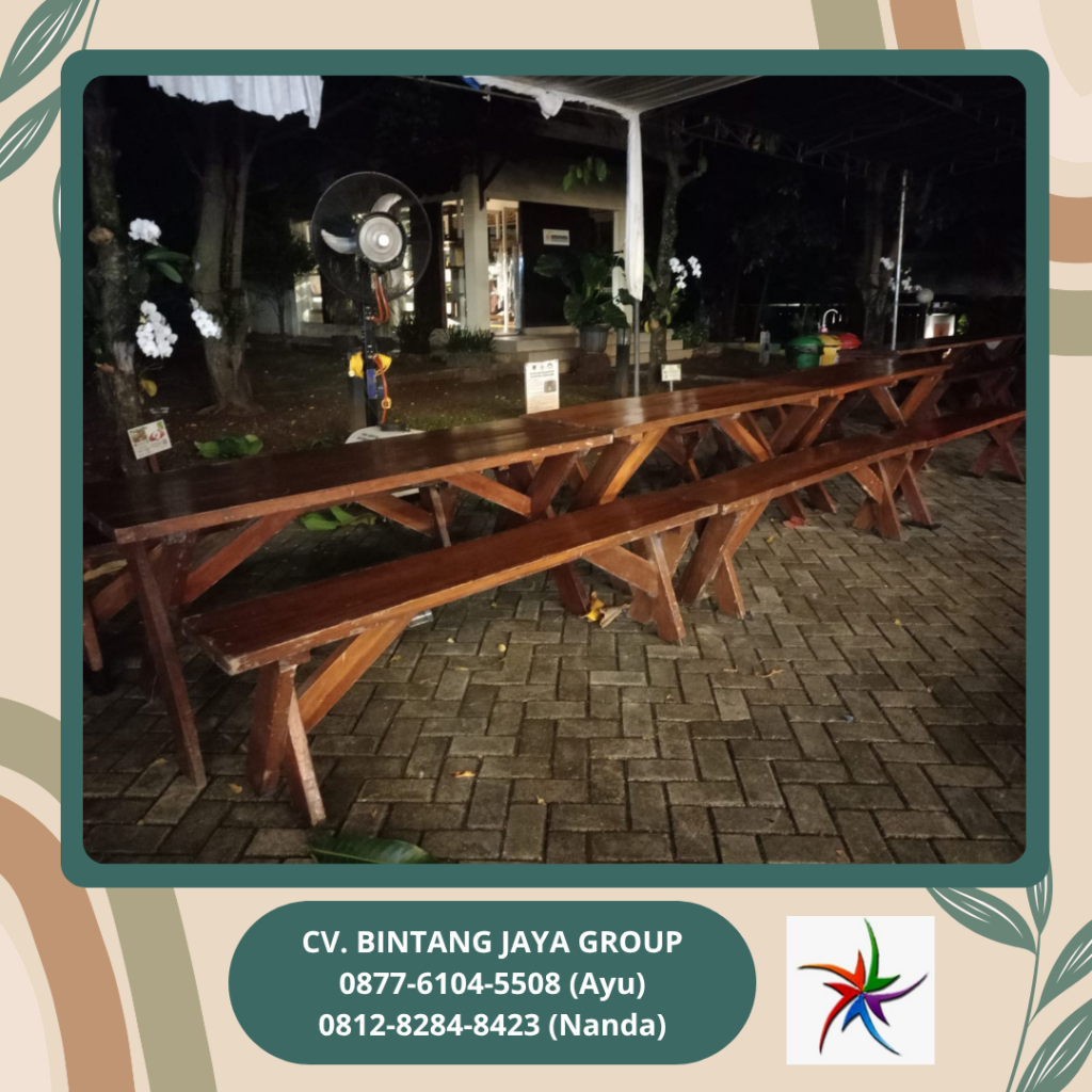 Jasa Sewa Kursi Meja Taman Kaki Silang Jakarta