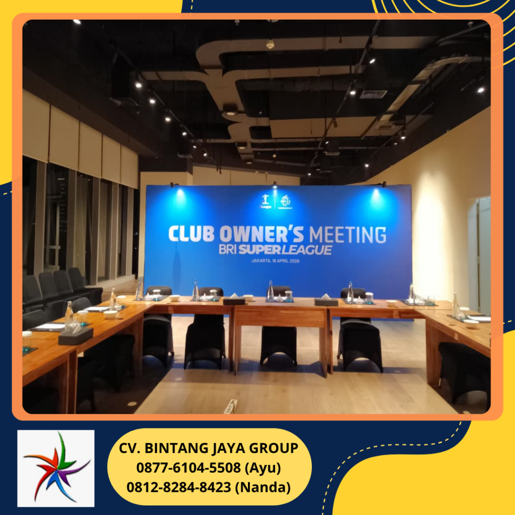 Sewa Backdrop Photobooth Discovery SCBD Jakarta