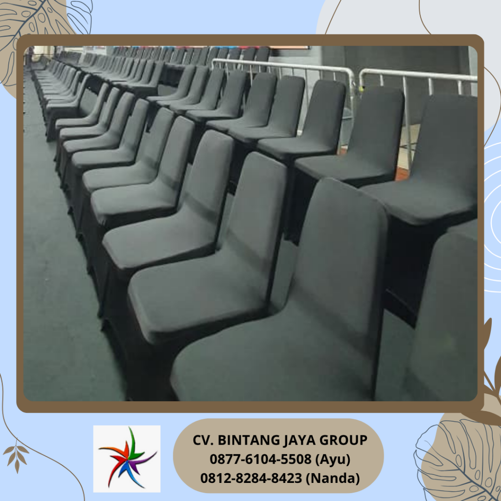 Sewa Kursi Cover Hitam Dan Meja Kotak Cover Hitam Bogor