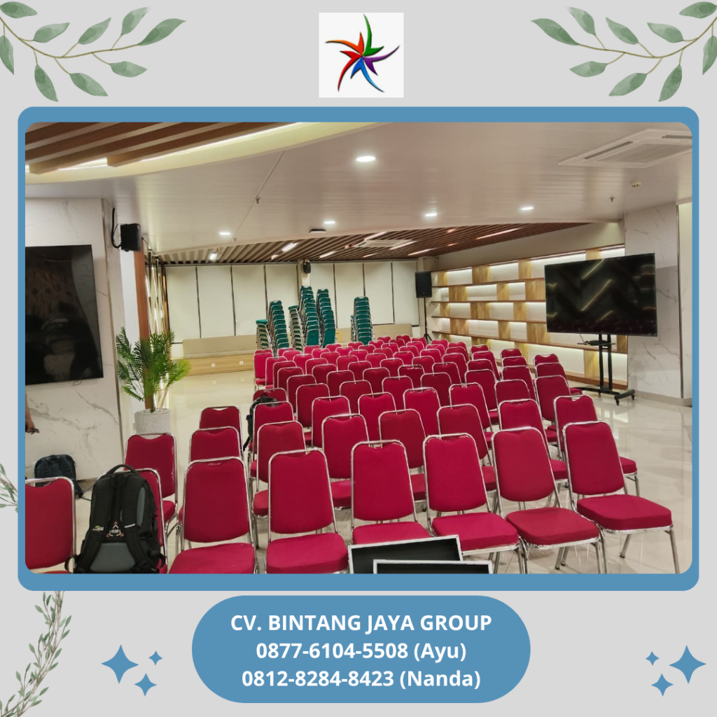 Sewa Kursi Futura Polos Warna Merah Jakarta