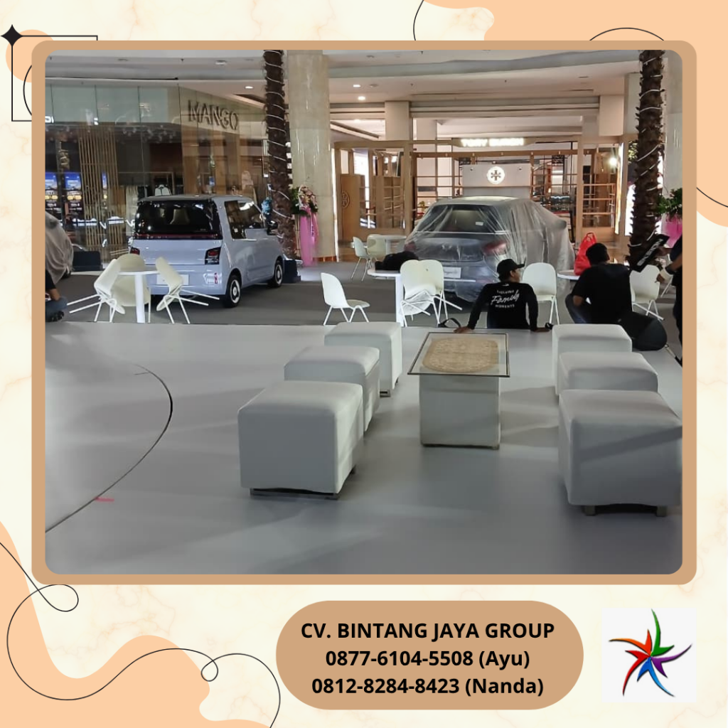 Sewa Meja Bar Kursi Puff Plaza senayan Jakarta