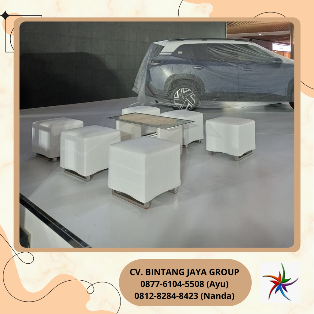Sewa Meja Bar Kursi Puff Plaza senayan Jakarta