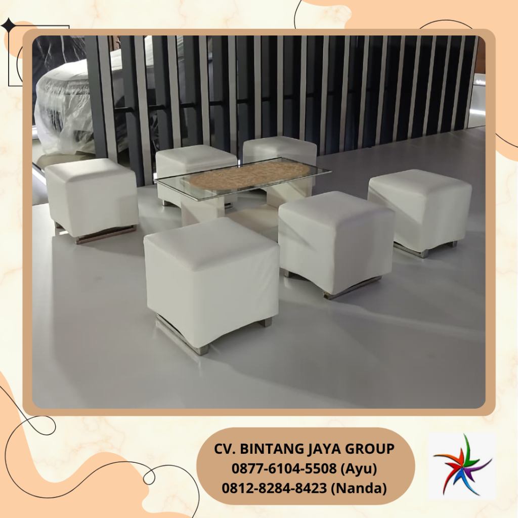 Sewa Meja Bar Kursi Puff Plaza senayan Jakarta