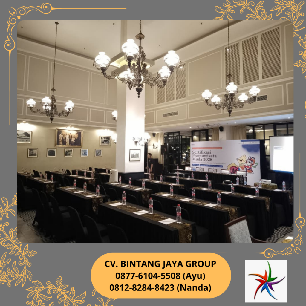 Sewa Meja IBM Dan Kursi Futura Cover Hitam Hotel Des Indes Jakarta