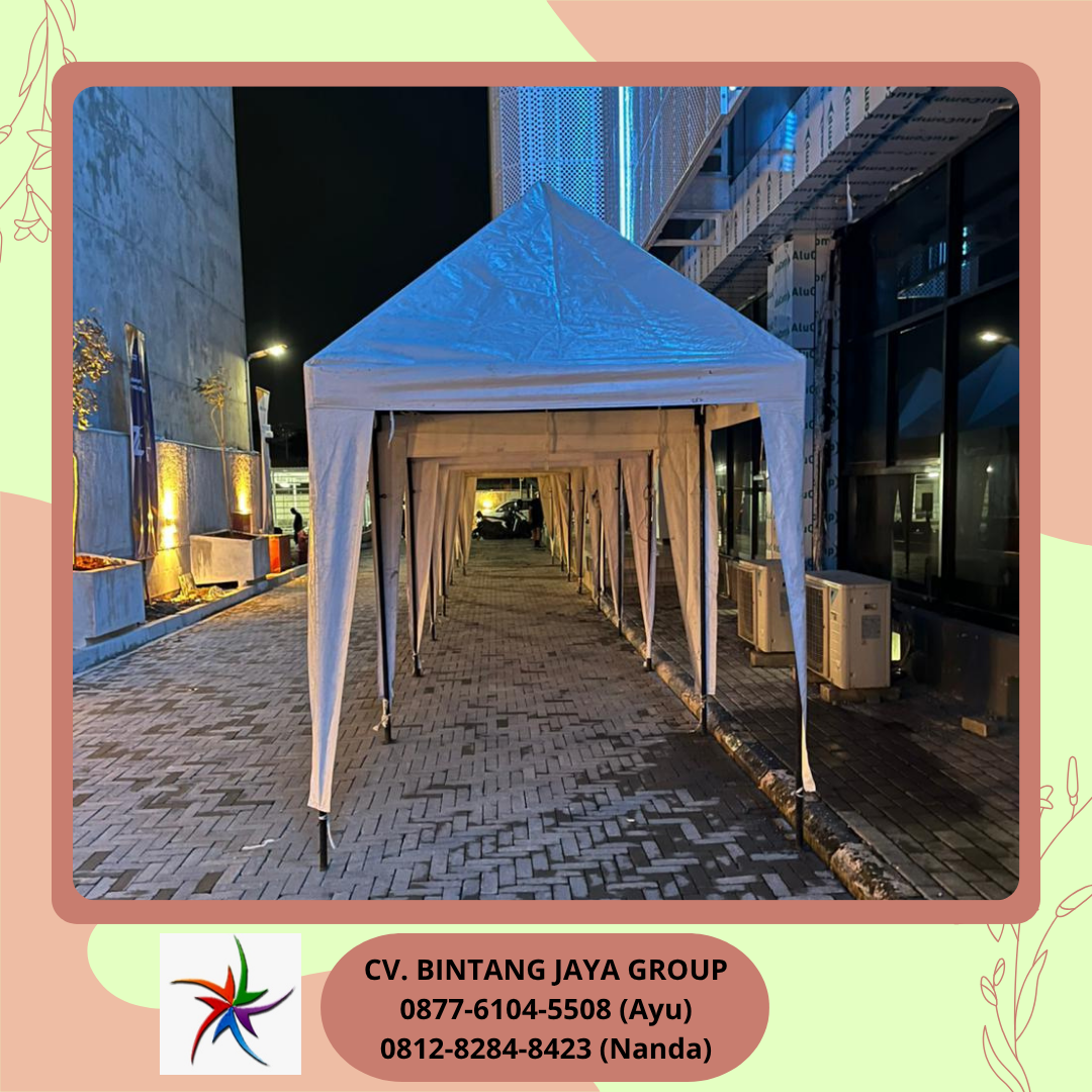 Sewa Tenda Bazar Putih Jakarta Selatan