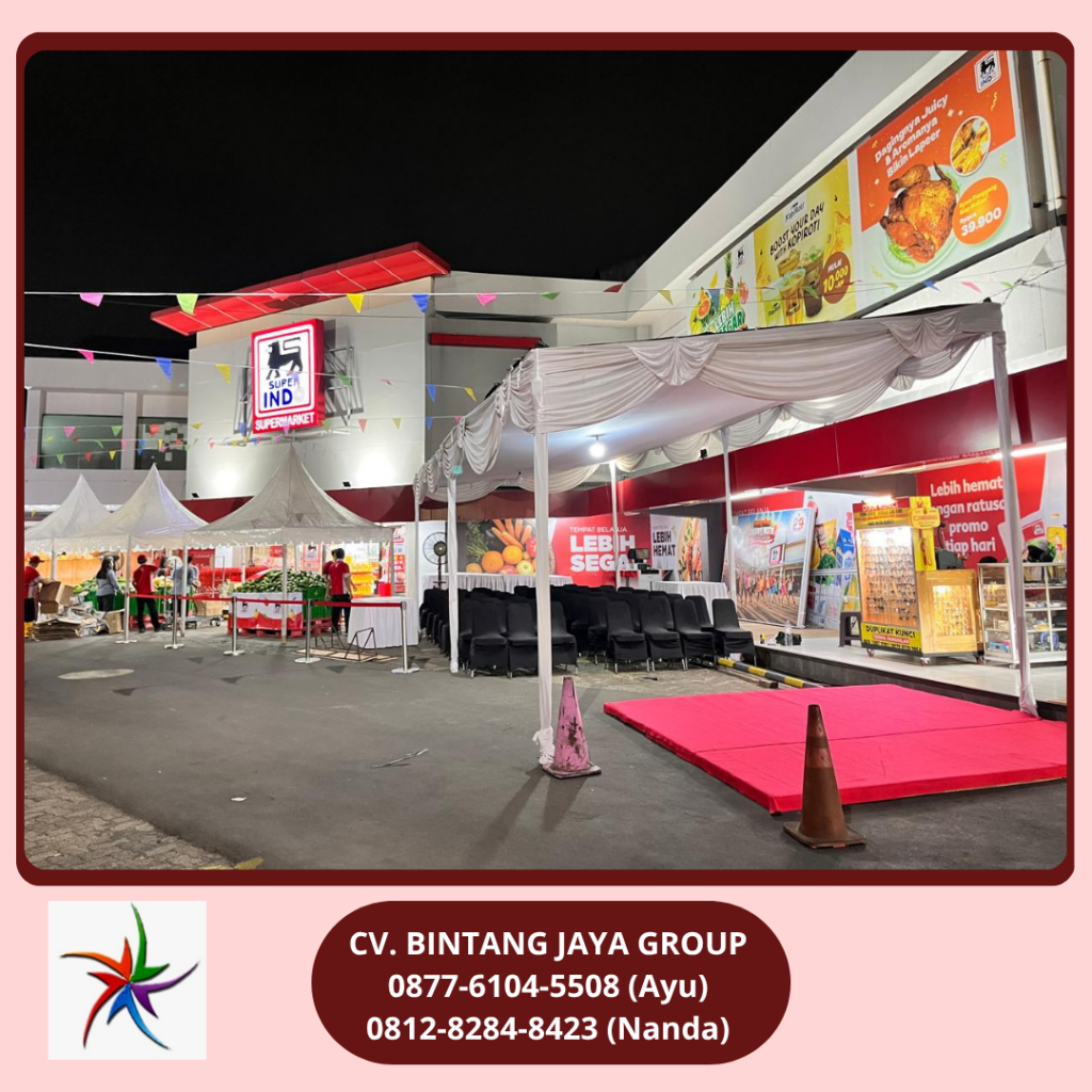 Rental Tenda Plafon,Sarnafil,Flooring,Backdrop Jakarta