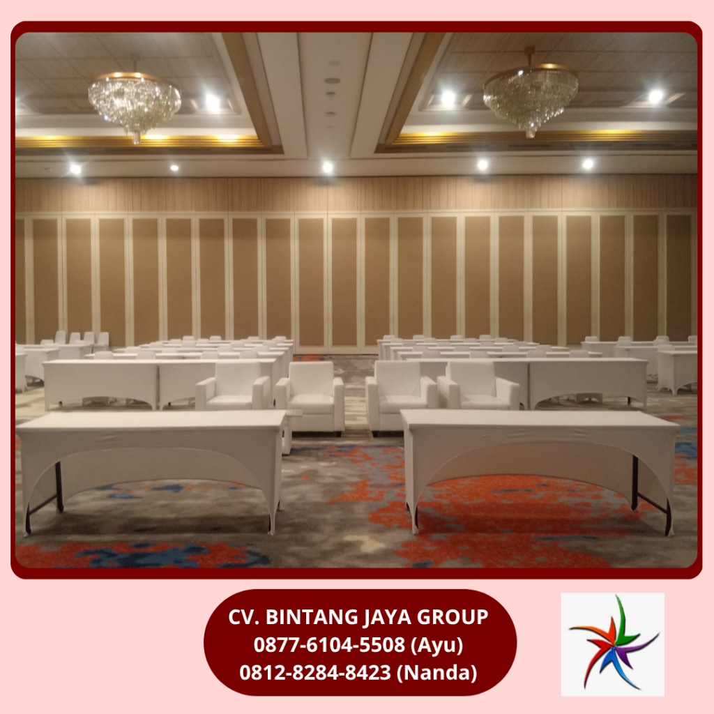 Sewa Kursi,Sofa,Meja Ibm Cover Putih Jakarta