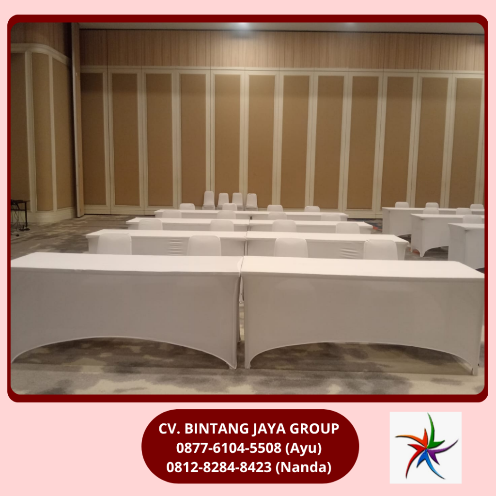 Sewa Kursi,Sofa,Meja Ibm Cover Putih Jakarta