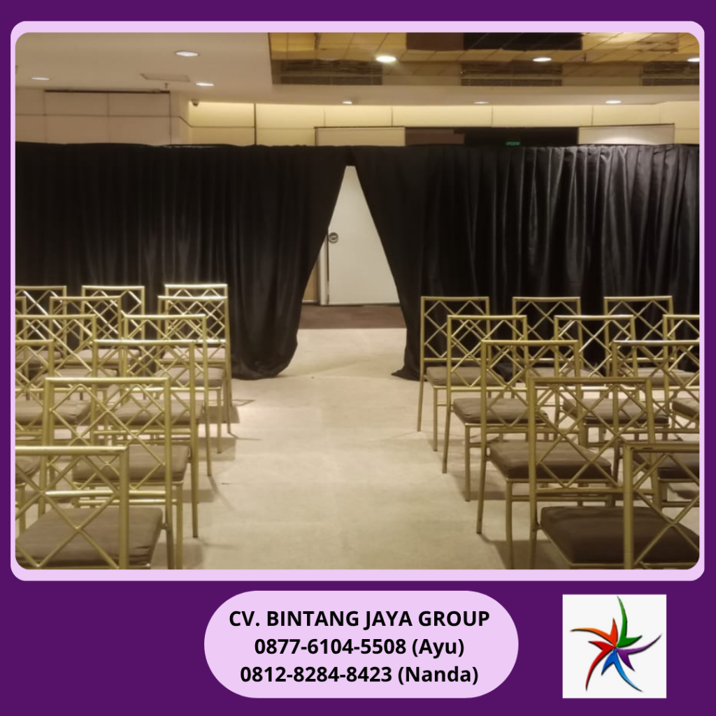 Jasa Sewa Black Curtain Atau Tirai Hitam Jakarta
