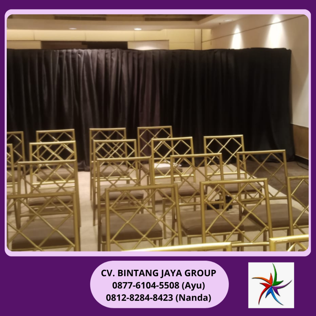 Jasa Sewa Black Curtain Atau Tirai Hitam Jakarta
