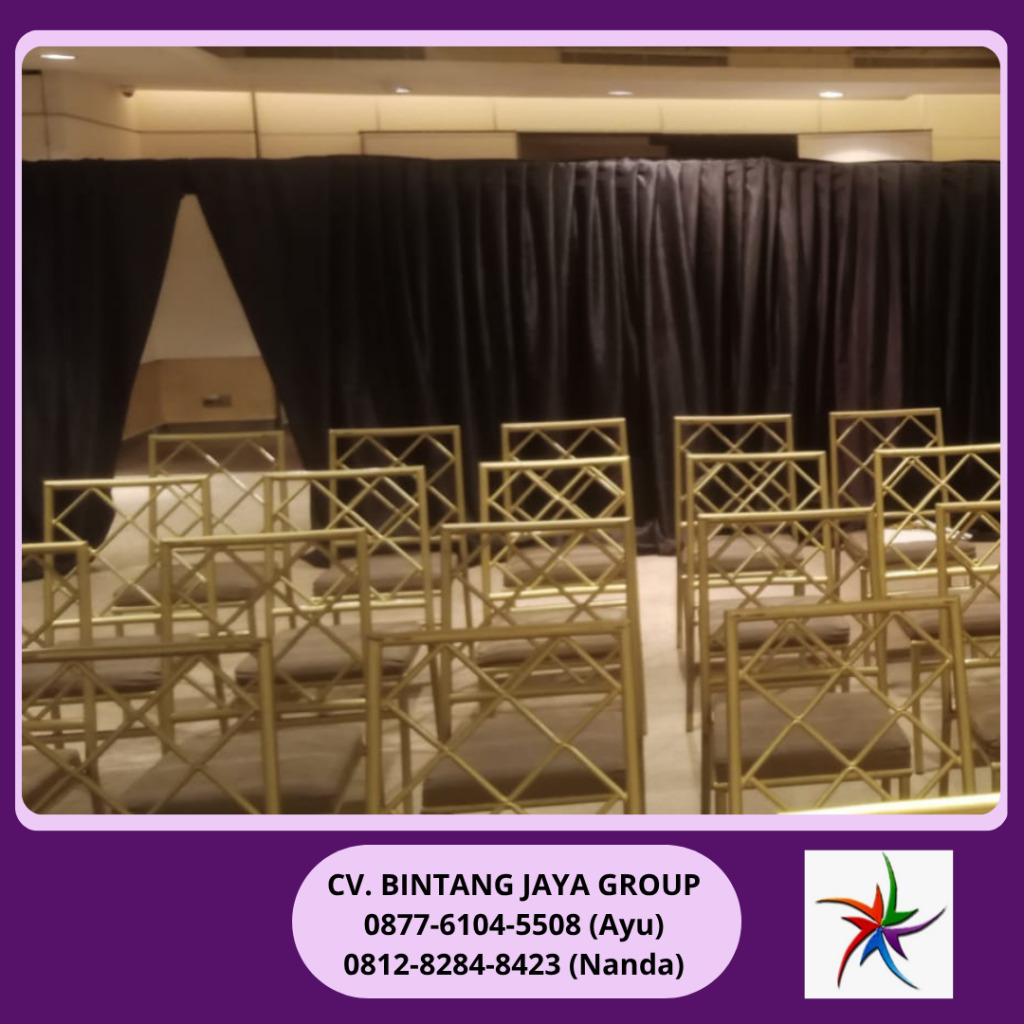 Jasa Sewa Black Curtain Atau Tirai Hitam Jakarta