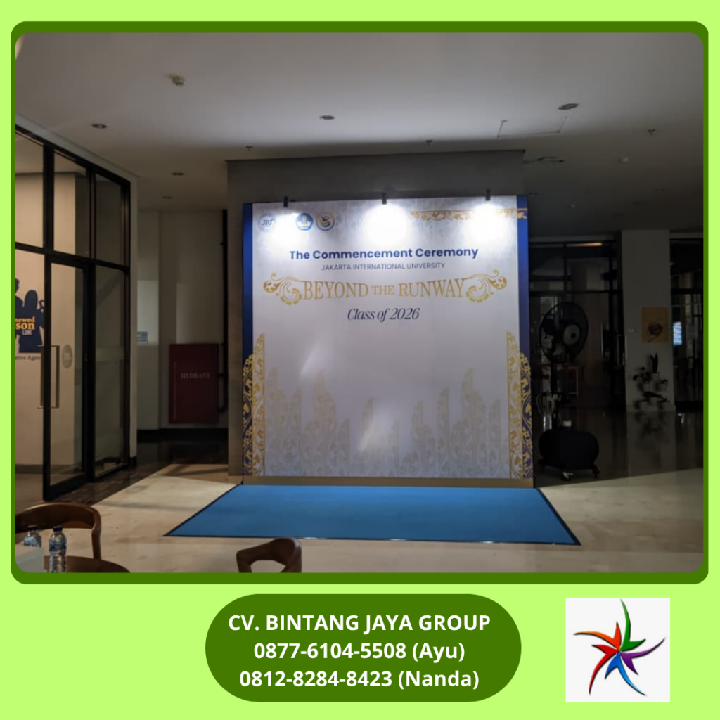 Sewa Backdrop Flexi Jakarta