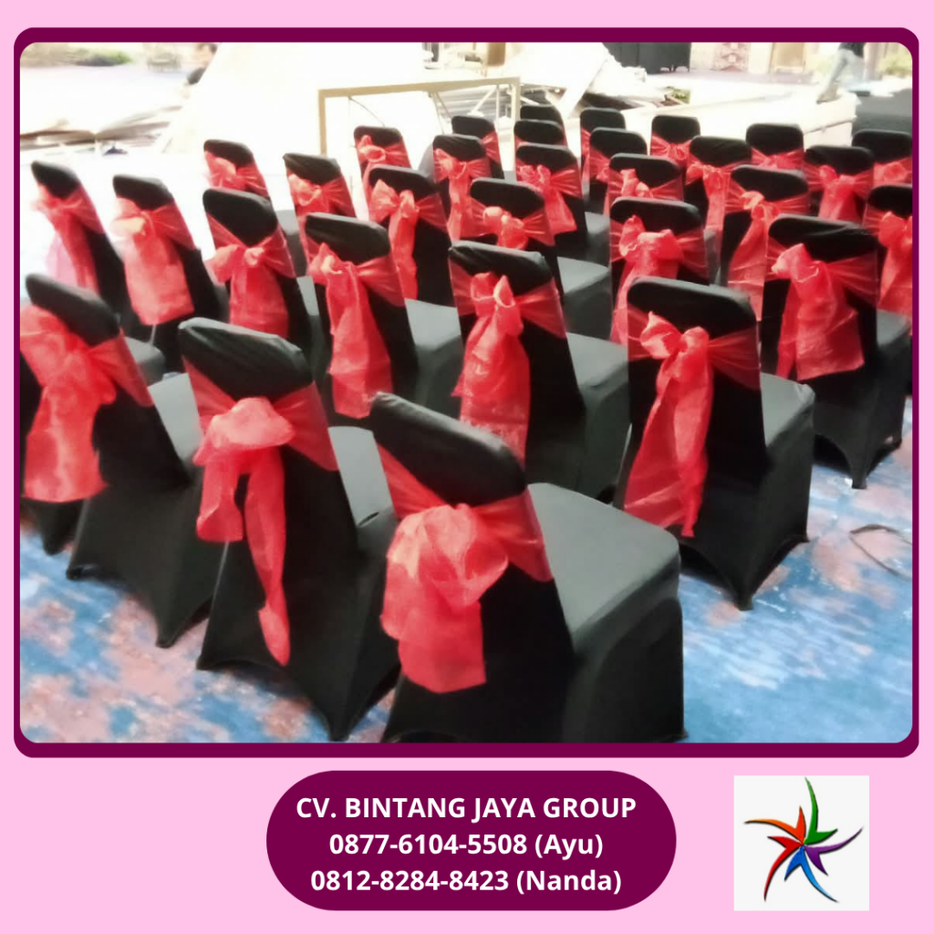 Sewa Kursi Futura Cover Hitam Jakarta 0877-6104-5508