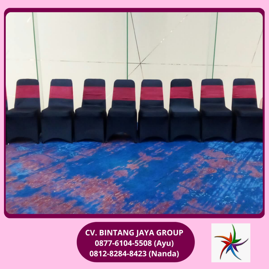 Sewa Kursi Futura Cover Hitam Jakarta 0877-6104-5508