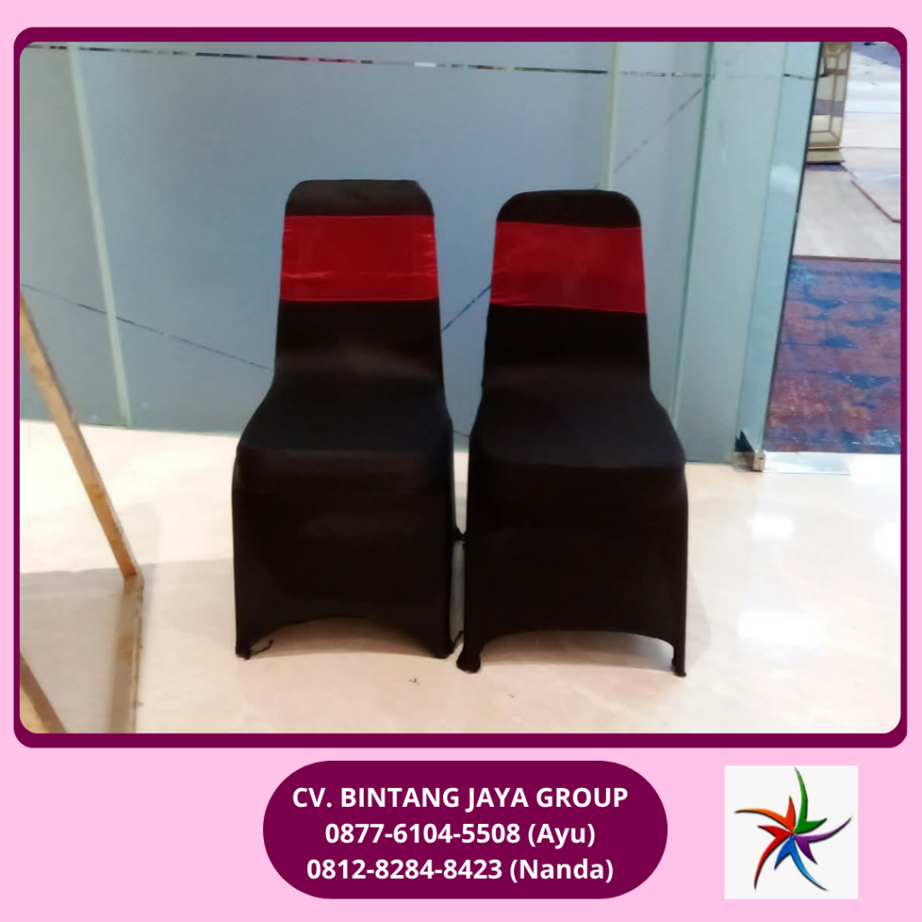 Sewa Kursi Futura Cover Hitam Jakarta 0877-6104-5508