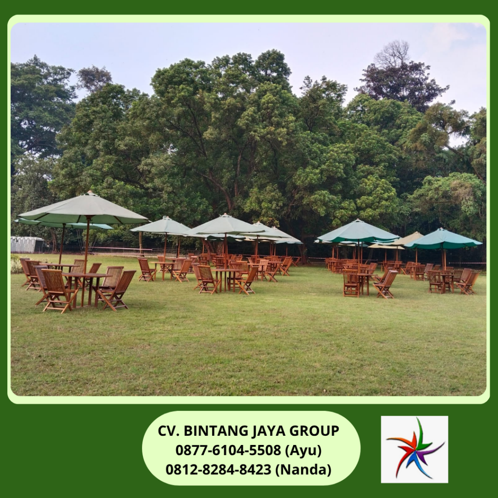 Sewa Meja,Kursi,Tenda Parasol Bogor 0877-6104-5508