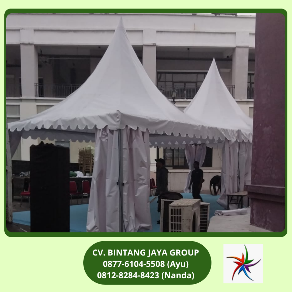 Sewa Tenda Kerucut Jakarta 0877-6104-5508