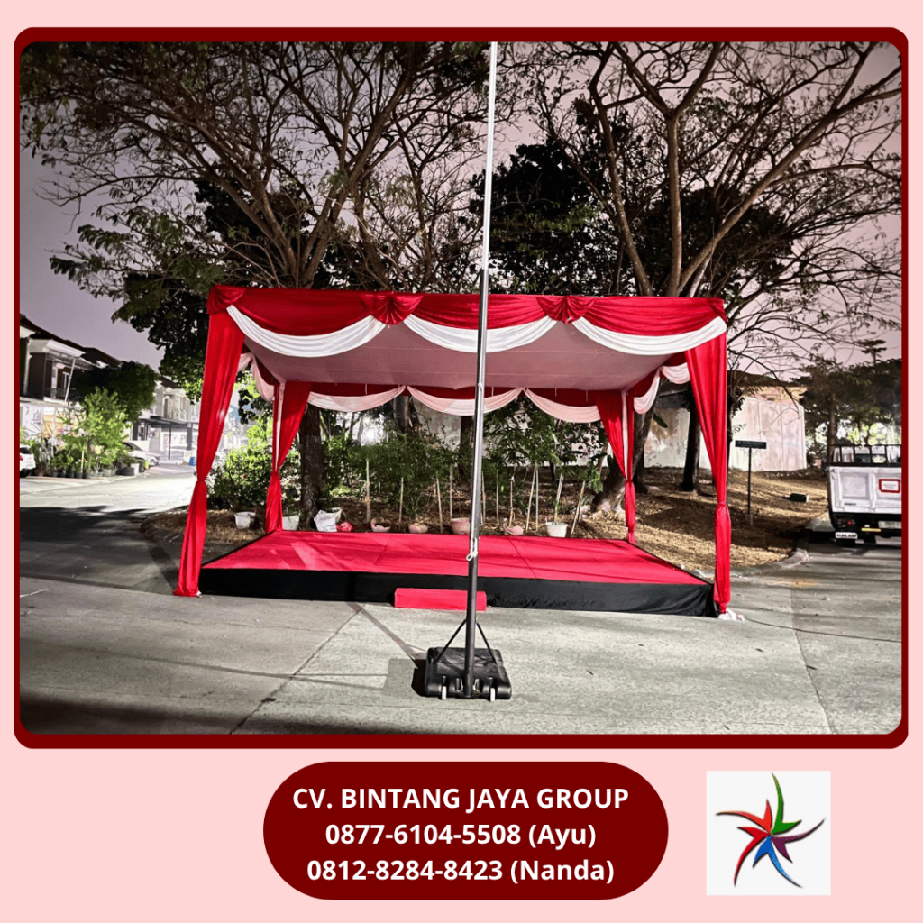 Sewa Tenda Panggung Merah Putih Jakarta 0877-6104-5508