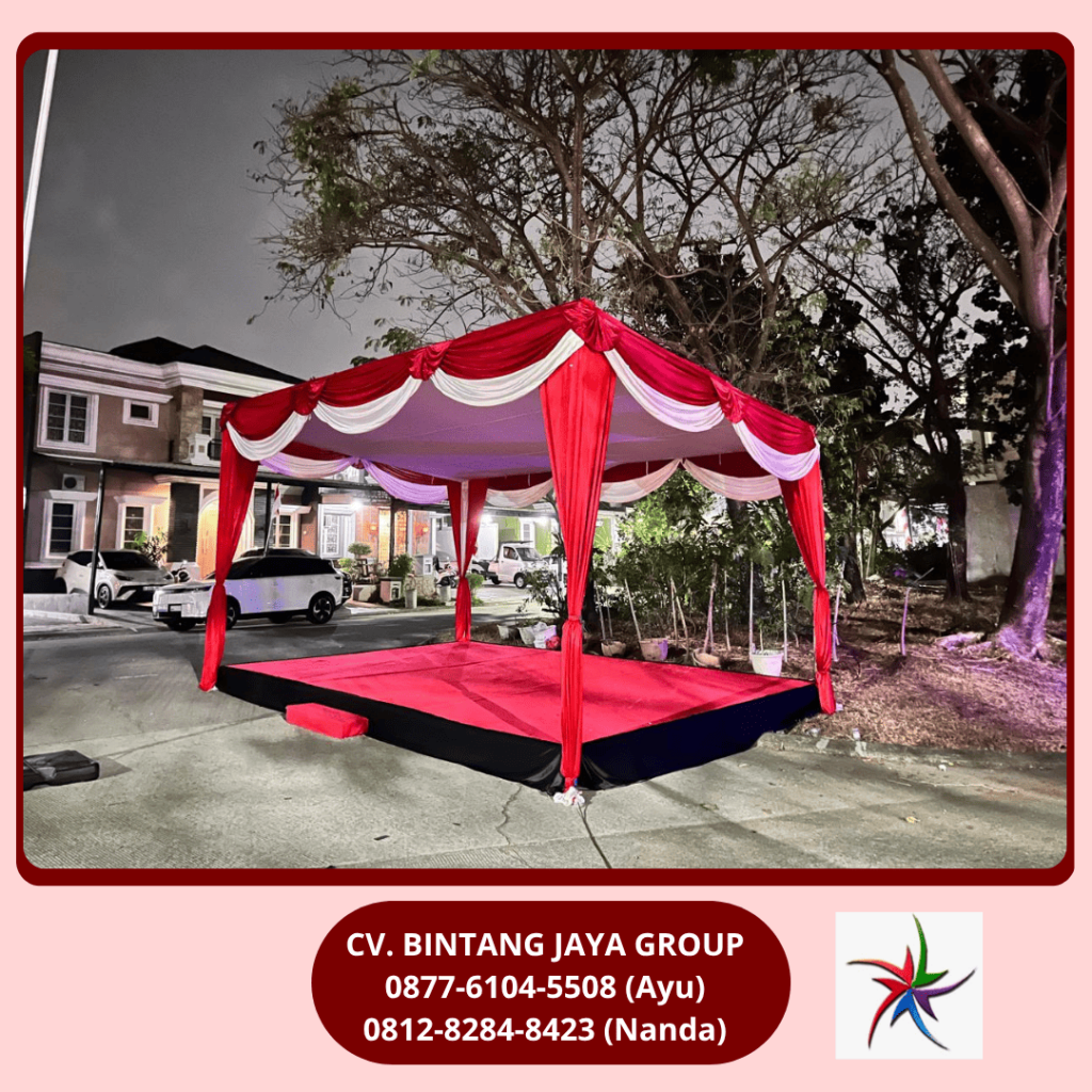 Sewa Tenda Panggung Merah Putih Jakarta 0877-6104-5508