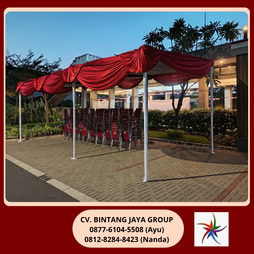 Sewa Tenda Serut Dan Kursi Susun Jakarta 0877-6104-5508