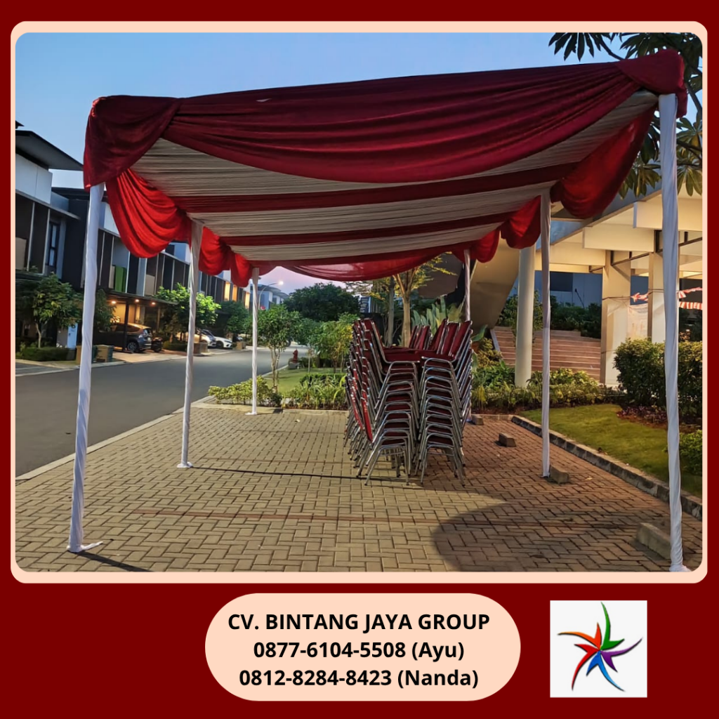 Sewa Tenda Serut Dan Kursi Susun Jakarta 0877-6104-5508