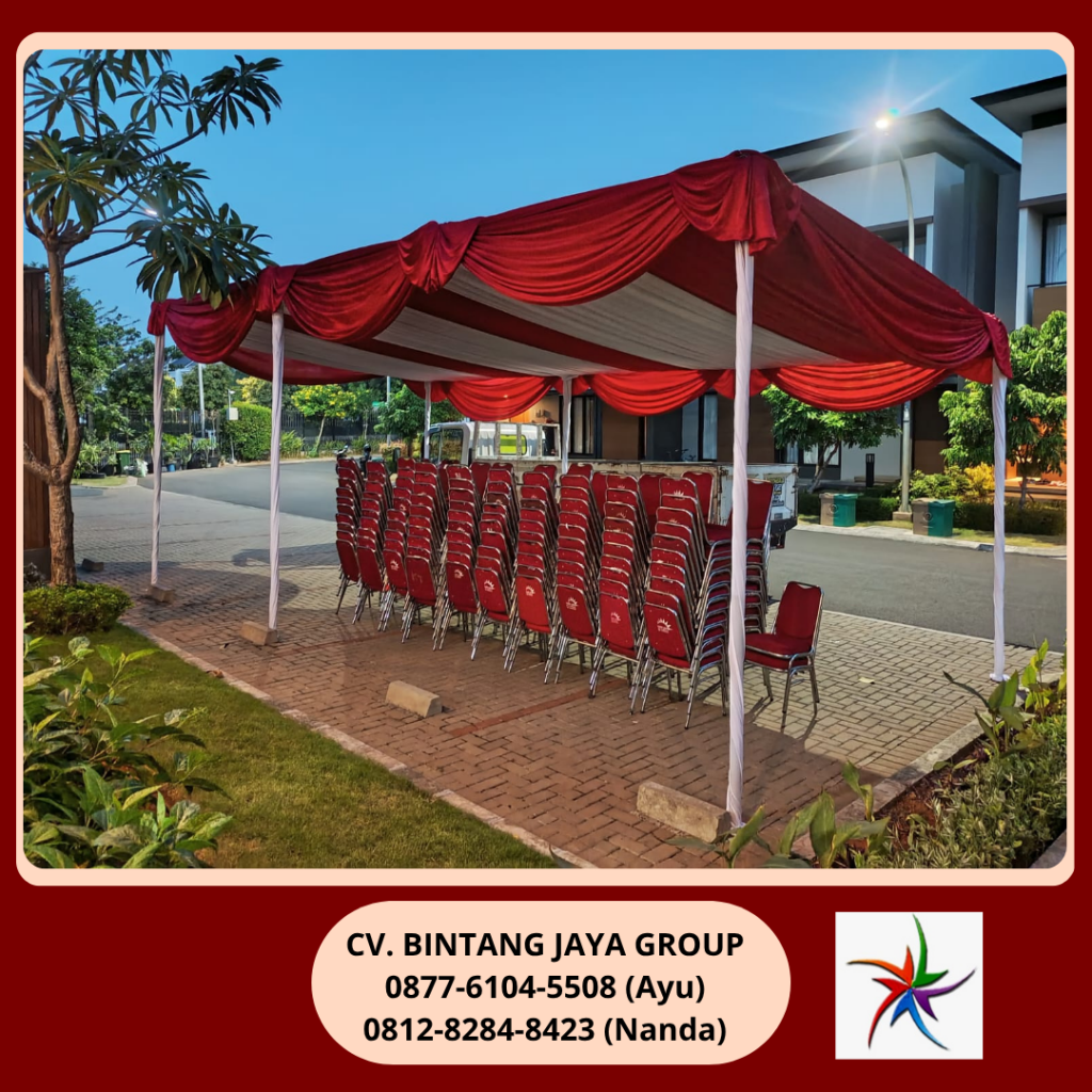 Sewa Tenda Serut Dan Kursi Susun Jakarta 0877-6104-5508