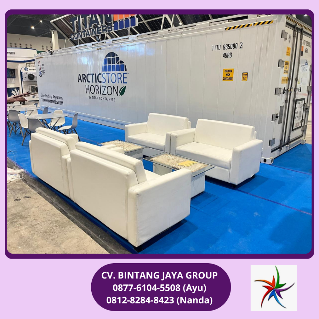Rental Sofa Double Putih Jakarta 0819-4713-6526