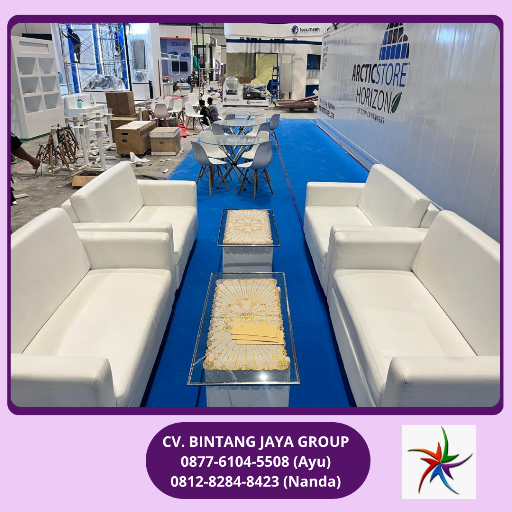 Rental Sofa Double Putih Jakarta 0819-4713-6526