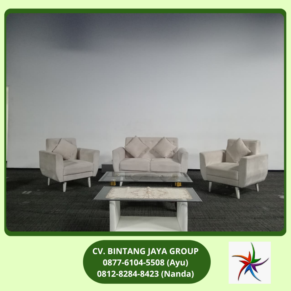 Rental Sofa Scandinavian Single Dan Double Jakarta 0812-8284-8423