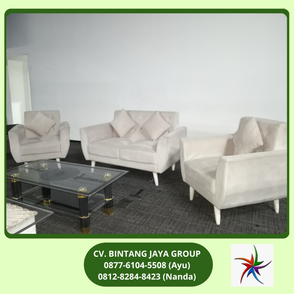 Rental Sofa Scandinavian Single Dan Double Jakarta 0812-8284-8423