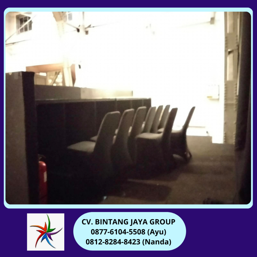 Sewa Meja Ibm Dan Kursi Futura Cover Hitam Jakarta 0812-8284-8423