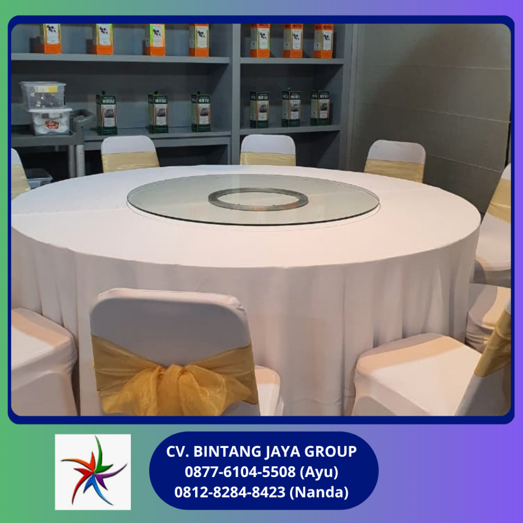 Sewa Round Table Set Lazy Susan,Kursi Jakarta