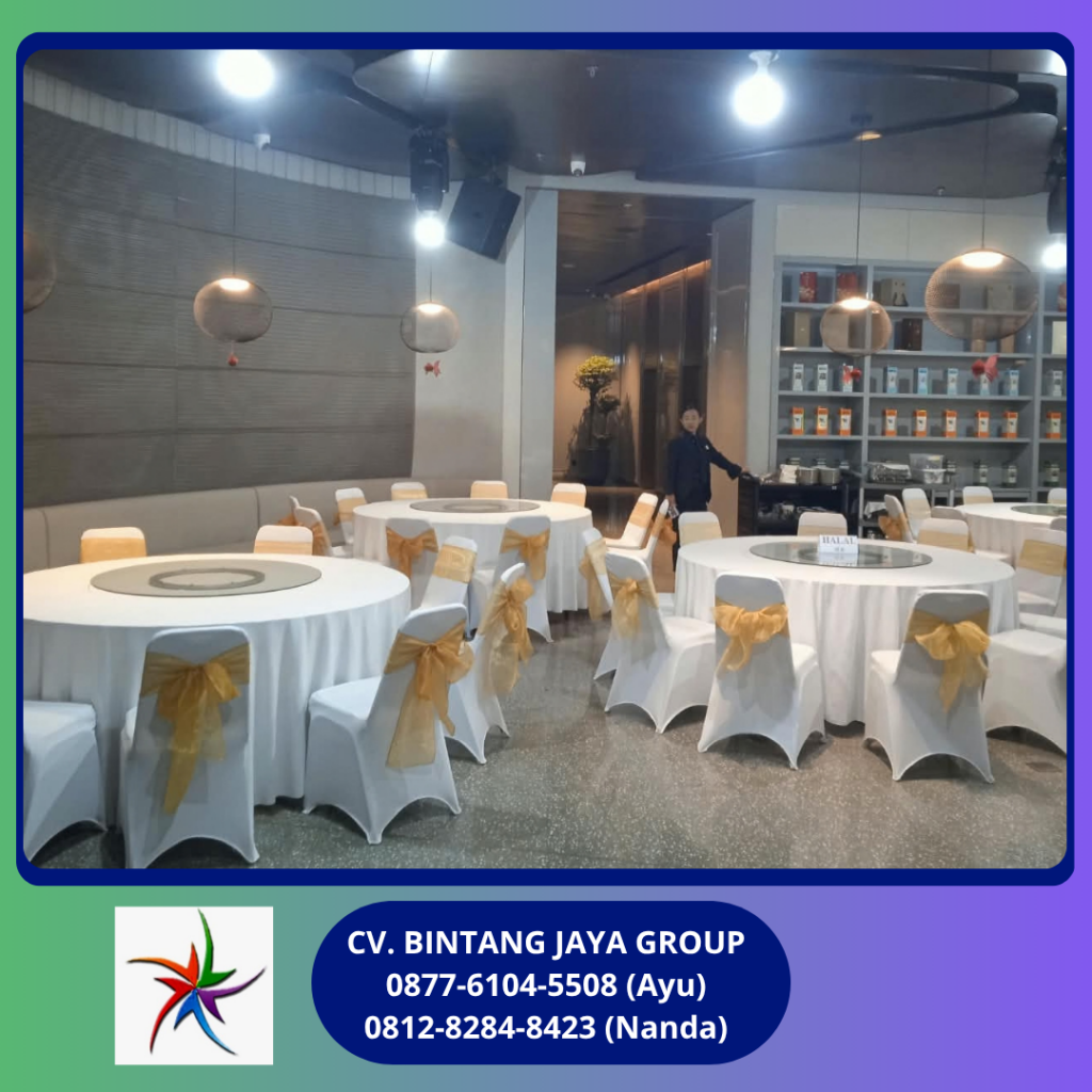 Sewa Round Table Set Lazy Susan,Kursi Jakarta