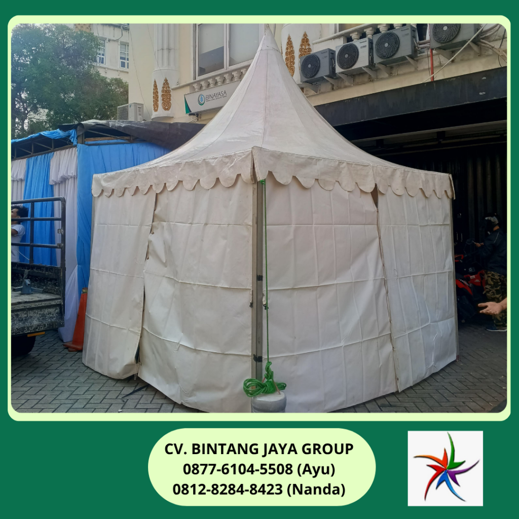 Sewa Tenda Sarnafil Putih Ice BSD 0877-6104-5508