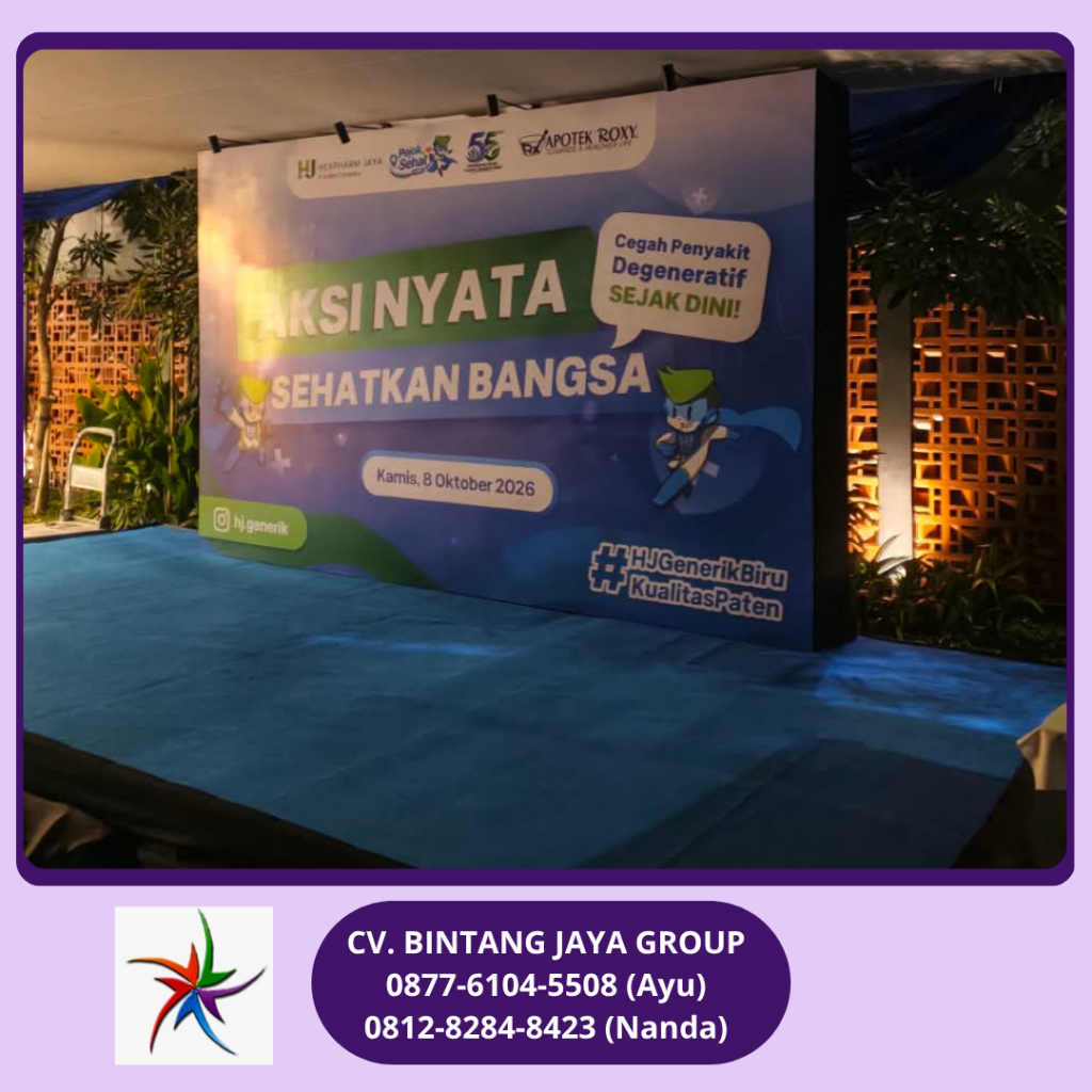 Rental Backdrop flexy Jakarta 0877-6104-5508