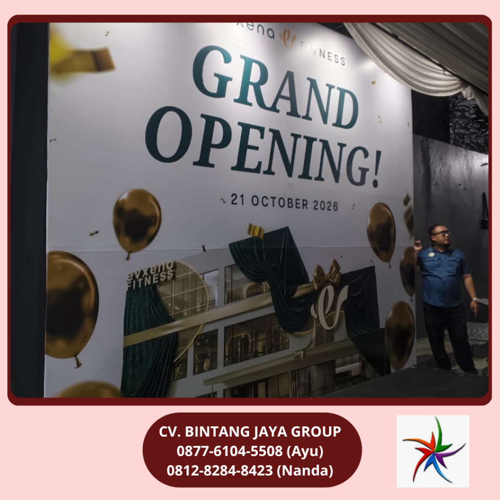 Rental Backdrop flexy Printing Jakarta 0878-8012-5555