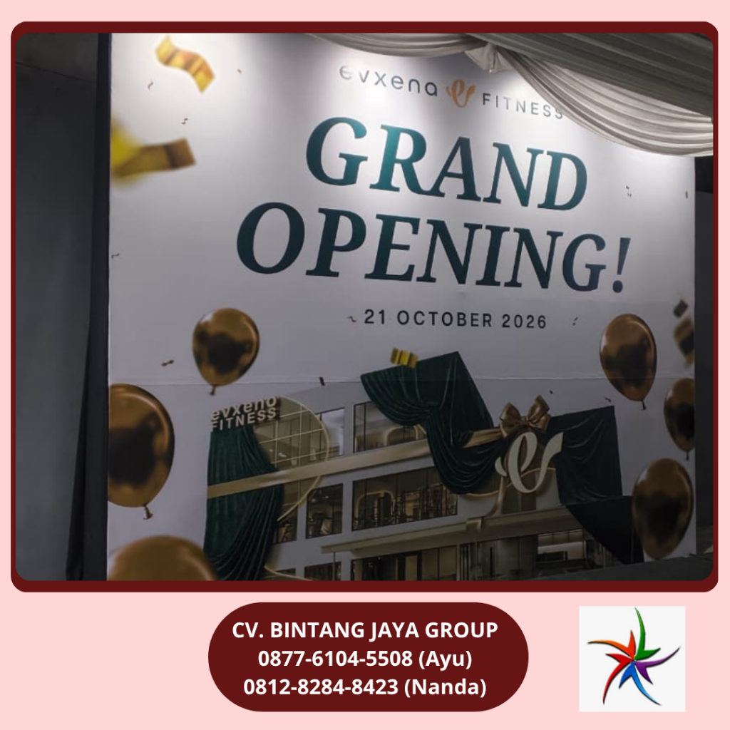 Rental Backdrop flexy Printing Jakarta 0878-8012-5555
